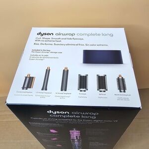 New Dyson airwrap complete long black/gold.